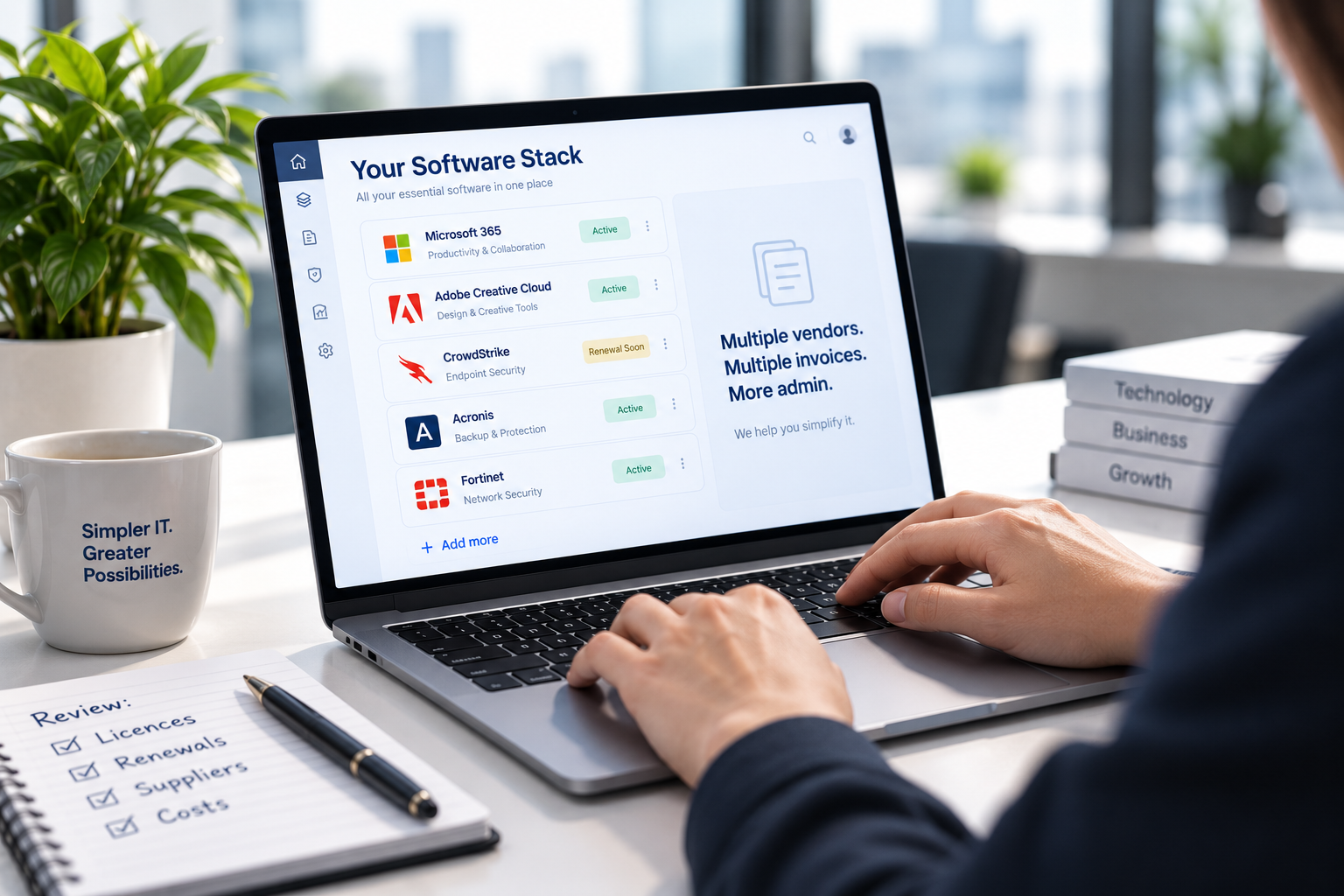 Review your current software stack